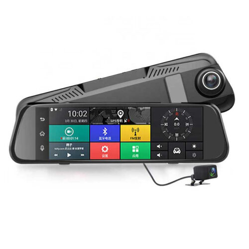 9.66 inch IPS Full Screen Adas Dash Cam